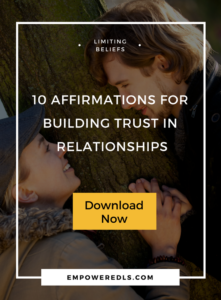building trust in relationships