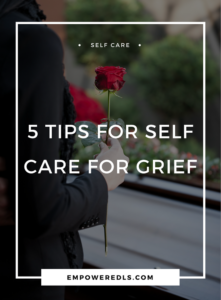 self care for grief