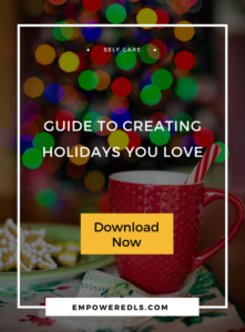 Guide to Holidays you love button